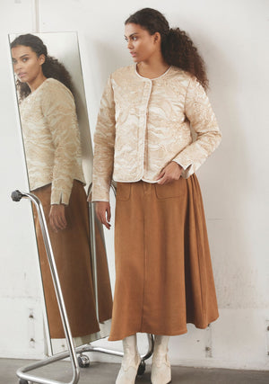 I SAY Kaja Skirt Skirts 102 Camel