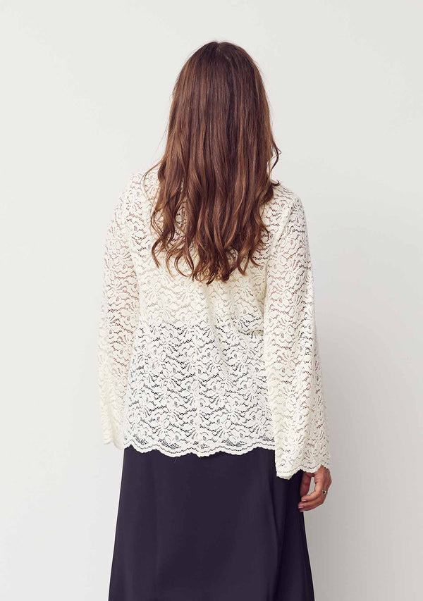 I SAY Kamille Lace Blouse Blouses 101 Broken White