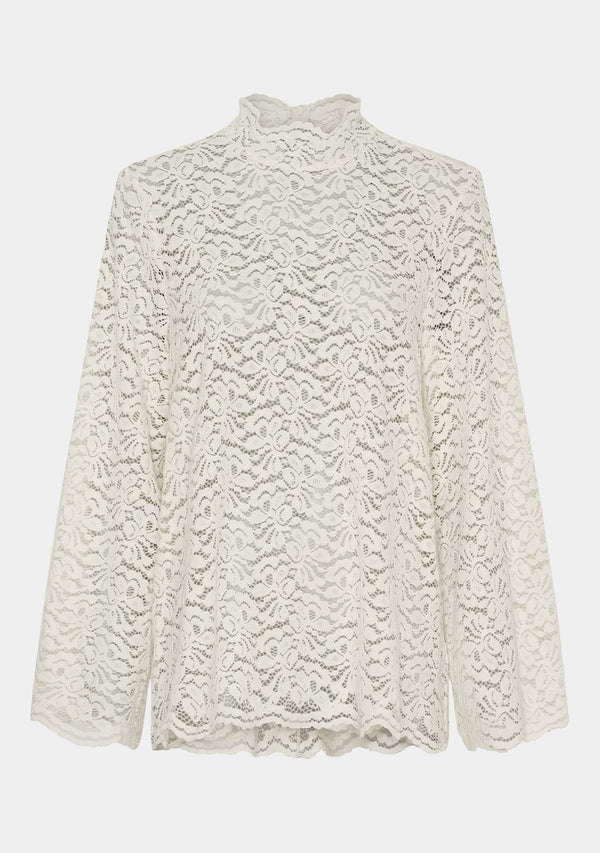 I SAY Kamille Lace Blouse Blouses 101 Broken White