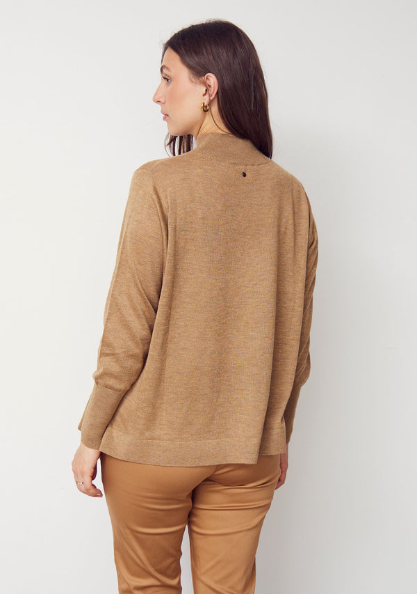 I SAY Katinka Knit Pullover Knitwear 134 Golden