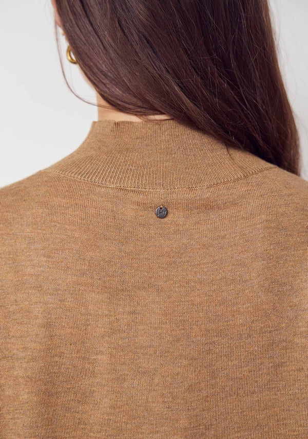 I SAY Katinka Knit Pullover Knitwear 134 Golden