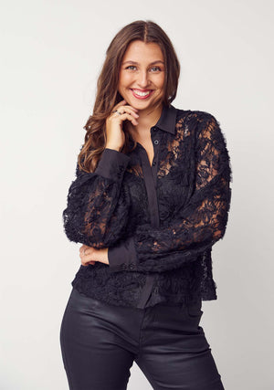 I SAY Kikki Shirt Shirts 900 Black