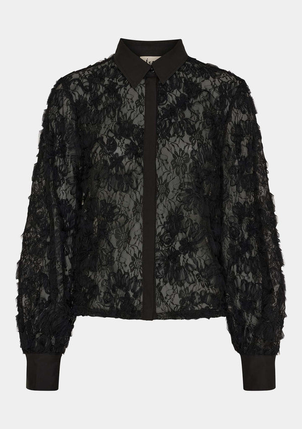 I SAY Kikki Shirt Shirts 900 Black