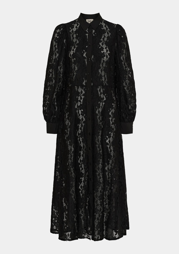 I SAY Kimie Lace Dress Dresses 900 Black