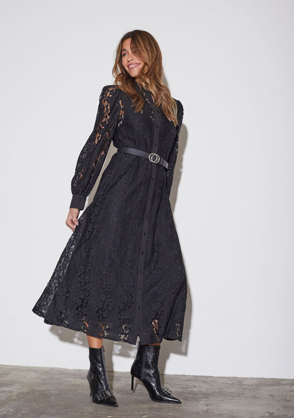 I SAY Kimie Lace Dress Dresses 900 Black