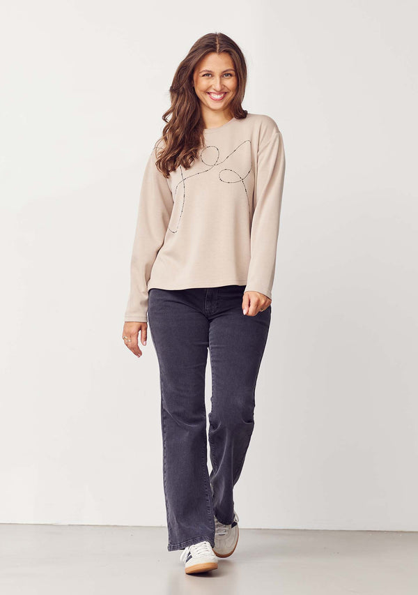 I SAY Kira Pullover Blouses 930 Potato