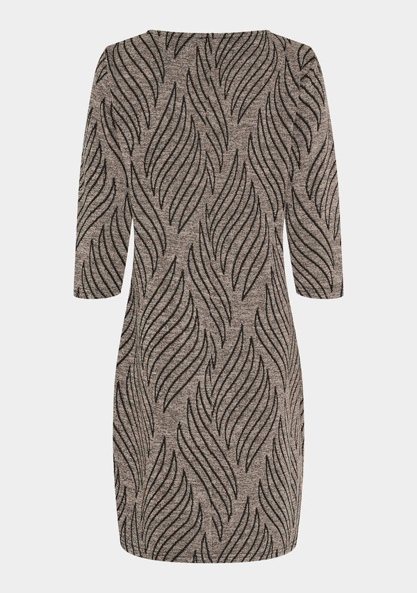 I SAY Krista Dress Dresses N08 Jaquard Melange