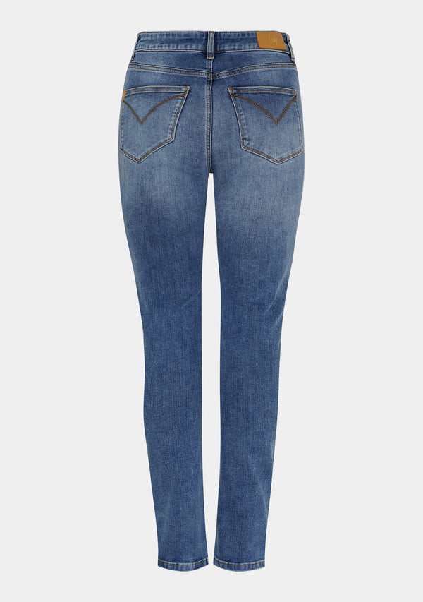 I SAY Lecco Basic Jeans Pants M61 Mid Wash