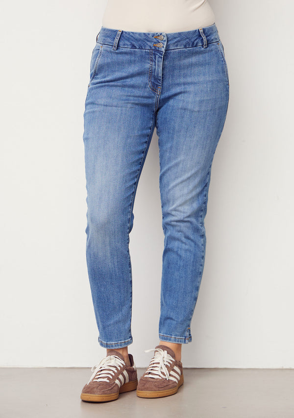 I SAY Lecco Classic Jeans Pants 620 Basic Blue Denim