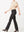 I SAY Lido Flare Jeans Pants 900 Black