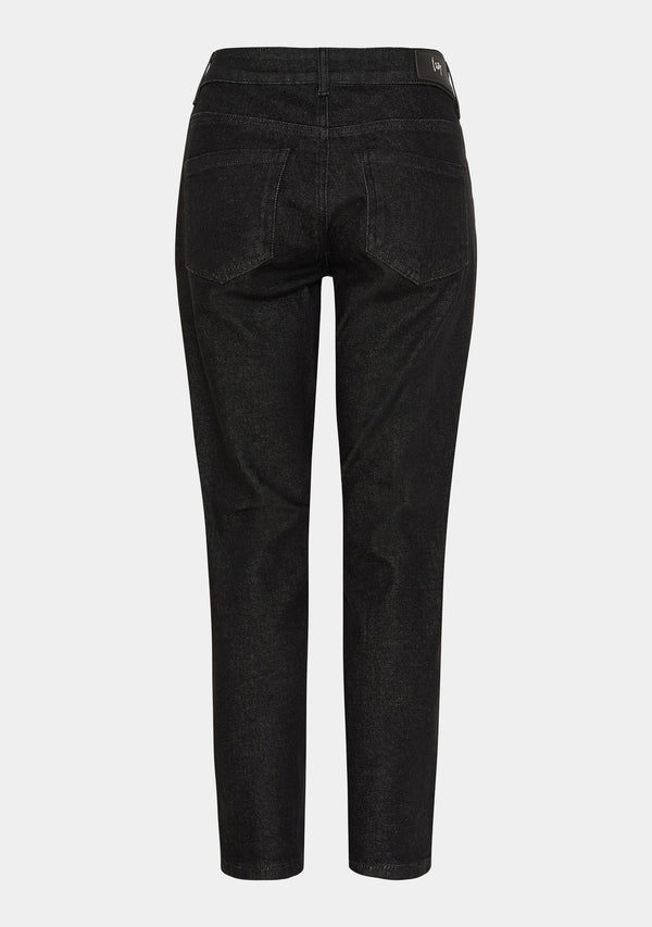 I SAY Lucca Shine Jeans Pants 917 Black Wash