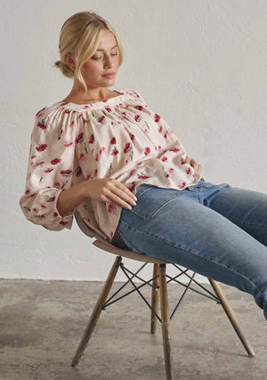 I SAY Manny Blouse Blouses 073 Romance