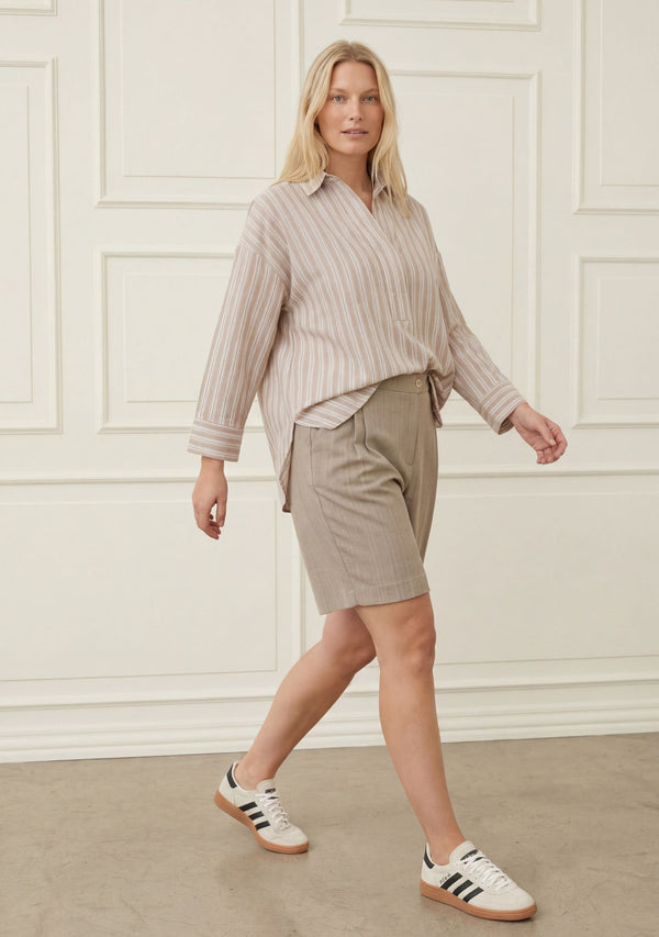 I SAY Mari Shirt Campaign K36 Sandy Stripe