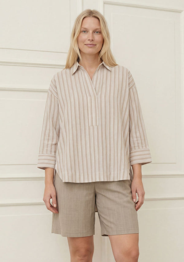 I SAY Mari Shirt Campaign K36 Sandy Stripe