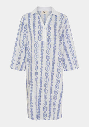 I SAY Mina Dress Dresses N33 Blue Flower Vine