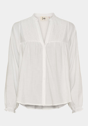 I SAY Mist Shirt Shirts 101 Broken White