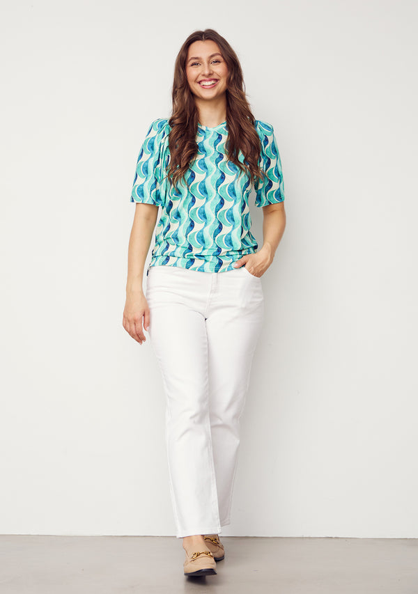 I SAY Monza Twill Pant Pants 100 White