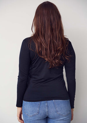 I SAY Nelly l/s T-shirt T-Shirts 900 Black