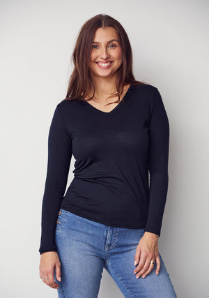 I SAY Nelly l/s T-shirt T-Shirts 900 Black