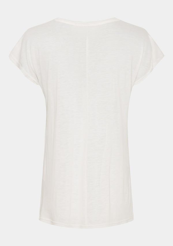 I SAY Nugga V-Neck T-Shirt T-Shirts 101 Broken White