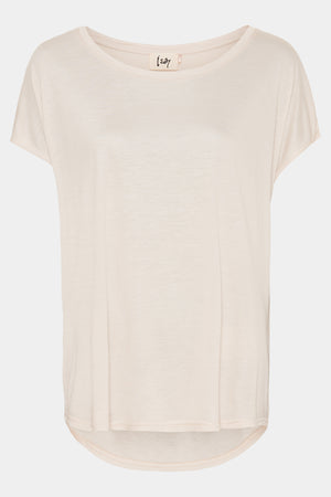 I SAY Nugga Viscose T-Shirt Basics 112 Sand