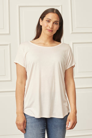 I SAY Nugga Viscose T-Shirt Basics 503 Light Rose
