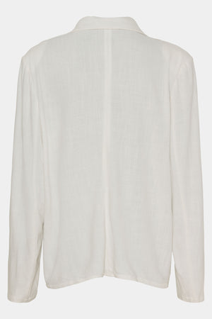 I SAY Pearl Classic Blazer Jackets 101 Broken White