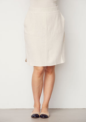 I SAY Pearl Short Skirt Skirts 112 Sand