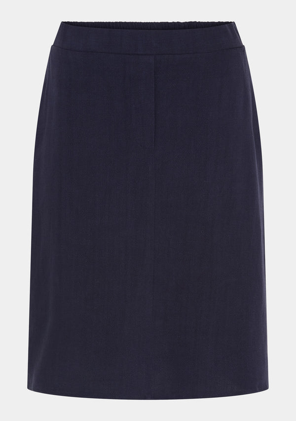 I SAY Pearl Short Skirt Skirts 640 Navy