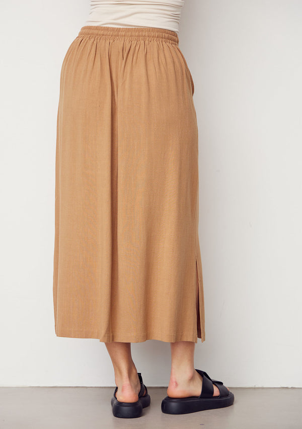 I SAY Pearl Skirt Skirts 321 Luxury Camel