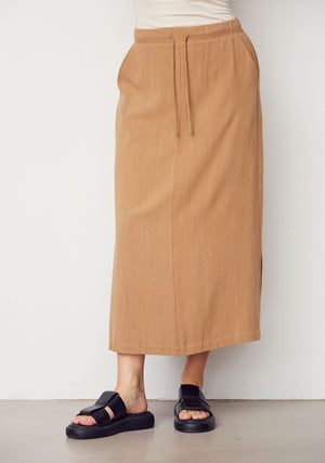 I SAY Pearl Skirt Skirts 321 Luxury Camel