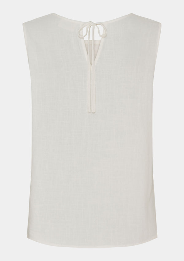 I SAY Pearl Top Tops 101 Broken White