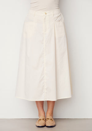 I SAY Sigga Long Skirt Skirts 146 Cream