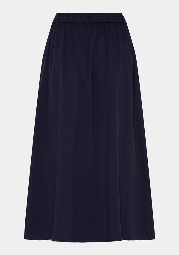 I SAY Sigga Long Skirt Skirts 640 Navy