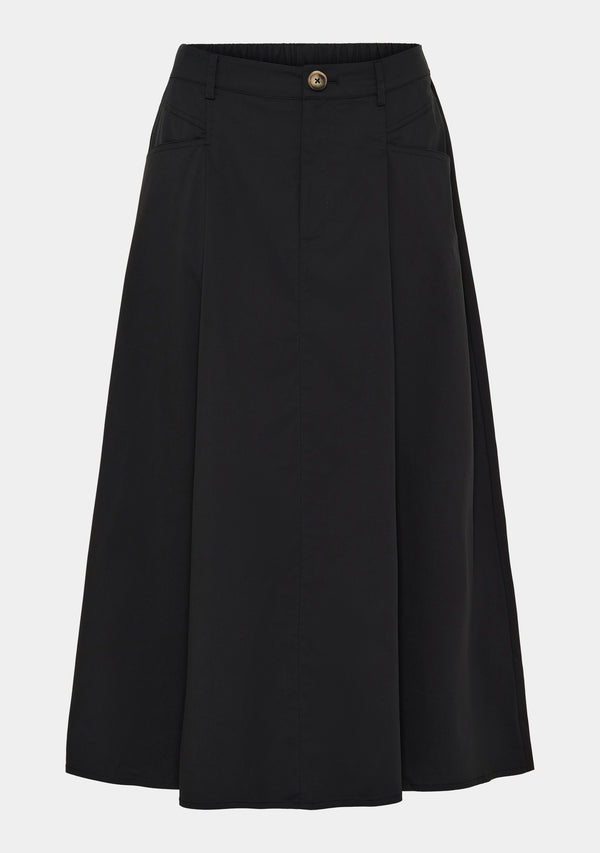 I SAY Sigga Long Skirt Skirts 900 Black