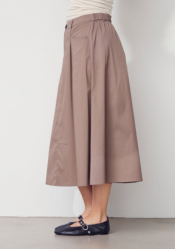 I SAY Sigga Long Skirt Skirts 971 Mole