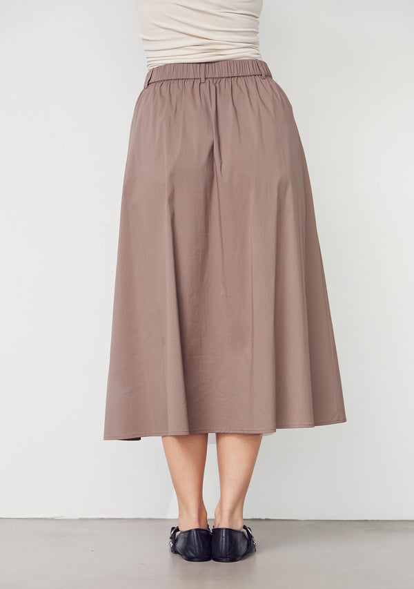 I SAY Sigga Long Skirt Skirts 971 Mole