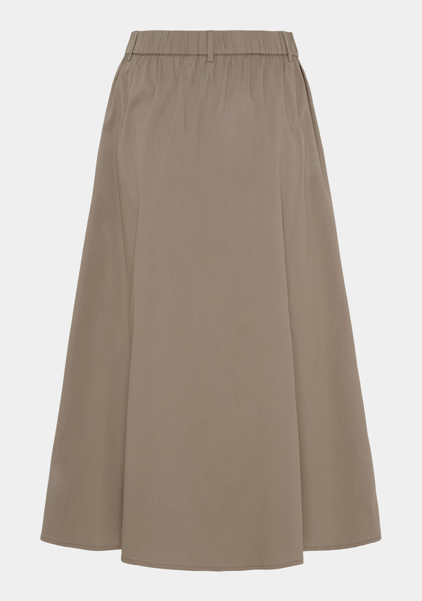 I SAY Sigga Long Skirt Skirts 971 Mole