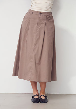 I SAY Sigga Long Skirt Skirts 971 Mole