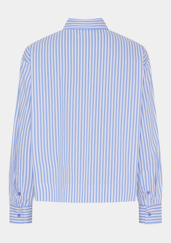 I SAY Sigga Shirt Jacket Shirts N38 Light Blue/White Stripe