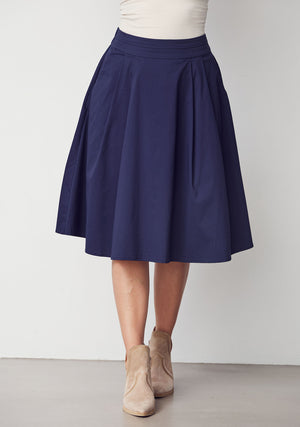 I SAY Sigga Skirt Skirts 640 Navy