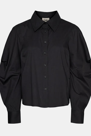 I SAY Sigga Sleeve Shirt Shirts 900 Black