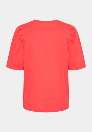 I SAY Tinni V-Neck T-Shirt T-Shirts 431 Raspberry