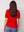I SAY Tinni V-Neck T-Shirt T-Shirts 432 Fresh Red