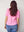 I SAY Tinni V-Neck T-Shirt T-Shirts 515 Hot pink