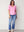 I SAY Tinni V-Neck T-Shirt T-Shirts 515 Hot pink