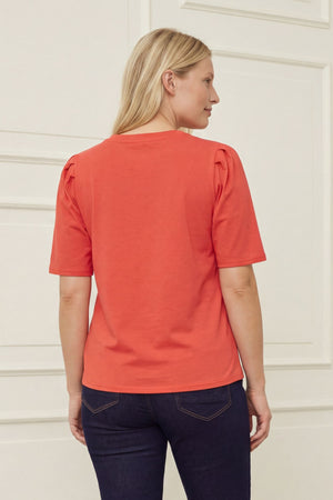 I SAY Tinni s/s T-Shirt Basics 432 Fresh Red