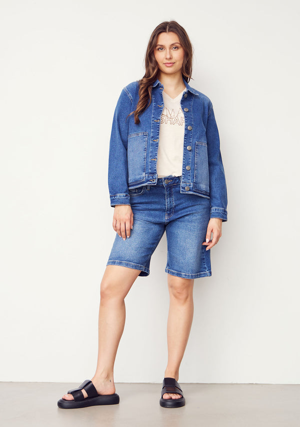 I SAY Torino Denim Jacket Jackets 630 Mid Old School