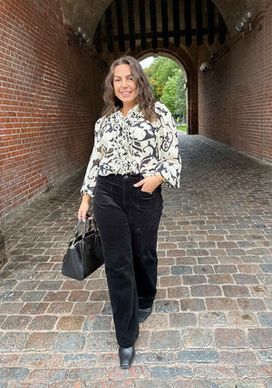 I SAY Vibse Ruffle Blouse Blouses C60 Empire