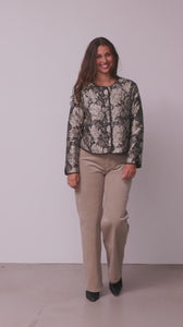 I SAY Johanna New Jacket Jackets H92 Golden Flower